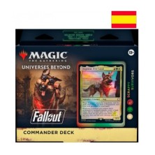 Commander Display 4 Decks Fallout Español - Magic The Gathering