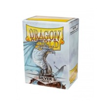 Fundas Standard Matte Plata (100 fundas) Dragon Shield.