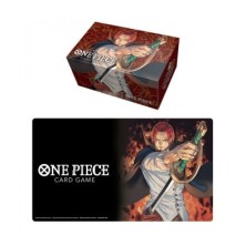 Tapete y caja de mazo Shanks One Piece Card Game Bandai