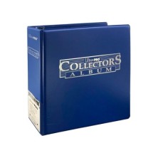 Collector's Card Ultra Pro. Album de tres anillas. Color Cobalto.