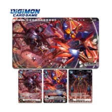 Tapete y set de cartas de Tamer Goods Set Diaboromon PB16 Inglés - Cartas Digimon TCG