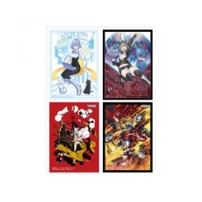 Official 2022 2.0 Assorted Sleeves Display 4 Fundas (12 unidades) - Digimon TCG