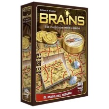 Brains. Mapa del Tesoro - Juego de mesa SD GAMES