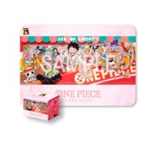 Tapete y Caja de Mazo Playmat and Card Case 25TH Edition One Piece Card Game Bandai