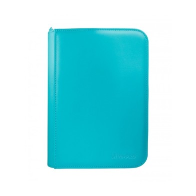 Ultra Pro Eclipse – Carpeta De 4 Bolsillos Para Tarjetas, Color Azul Pacífico, Capacidad Para 160 Cartas