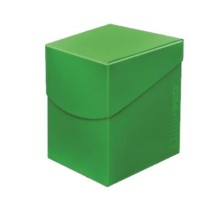 Caja de mazo Deck Box Eclipse 100 Verde Ultra Pro.