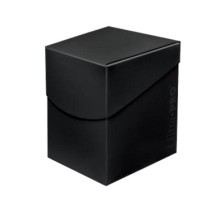 Caja de mazo Deck Box Eclipse 100 Negro Ultra Pro.