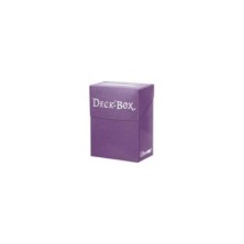 Caja de mazo Deck Box Solid Morado Ultra Pro.