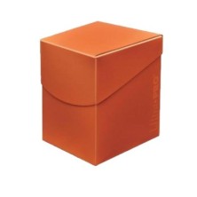 Caja de mazo Deck Box Eclipse 100 Naranja Ultra Pro.