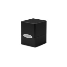 Caja de mazo Satin Cube Deck Box negro Ultra Pro