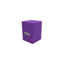 Caja de mazo Satin Cube Deck Box morado Ultra Pro