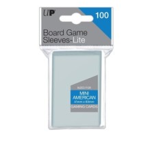 Fundas Lite Mini 41mm x 63mm American Board Game Sleeves 100ct (100 fundas) Ultra Pro.