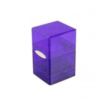 Caja de mazo - Satin Tower Deck Box - Glitter Morado - Ultra Pro