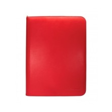 Carpeta con cremallera 9 bolsillos PRO-Binder Zippered Rojo Ultra Pro