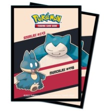 Fundas Standard Snorlax & Munchlax Pokémon Ultra Pro (65 fundas)