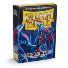 Fundas Standard Classic Night Blue Azul (60 fundas) Dragon Shield.