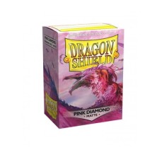 Fundas Standard Matte Pink Diamond Rosa (100 fundas) Dragon Shield.