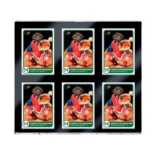 Paquete De 6 Soportes Magnéticos35PT 6-Card Black Border UV ONE-TOUCH Magnetic Holder Ultra Pro