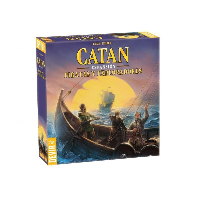 Caja Catan Piratas y Exploradores