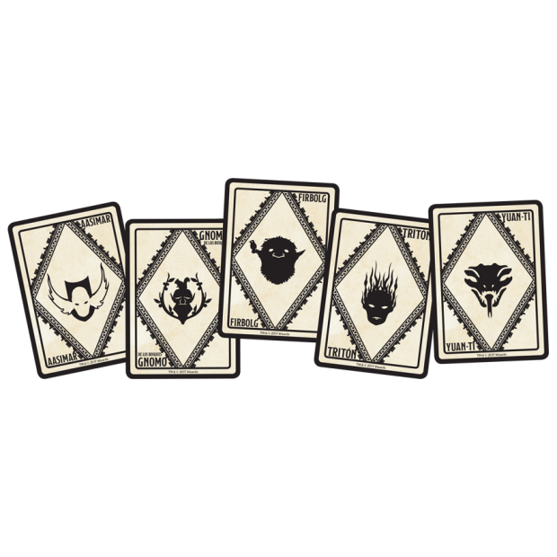 Dungeons & Dragons Cartas de conjuro: Poderes marciales y razas