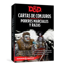 Dungeons & Dragons Cartas de conjuros: Poderes marciales y razas