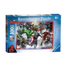 Puzzle XXL (100 piezas) Avengers versión 2 Ravensburger.