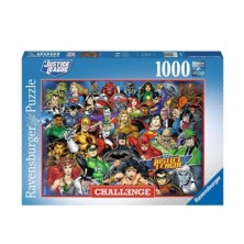 Puzzle DC Comics Challenge 1000 piezas - Ravensburger
