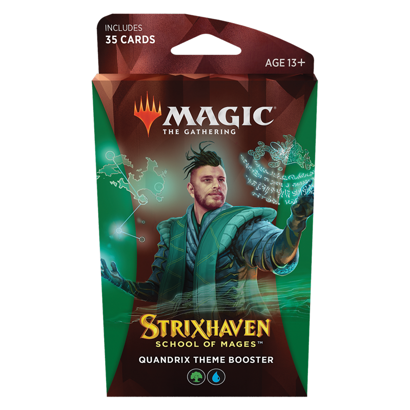 Magic The Gathering Strixhaven Quandrix Theme Booster (Ingles)
