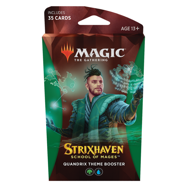 Magic The Gathering Strixhaven Quandrix Theme Booster (Ingles)