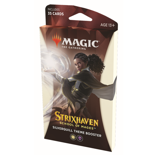 Magic The Gathering Strixhaven Silverquill Theme Booster (Ingles)