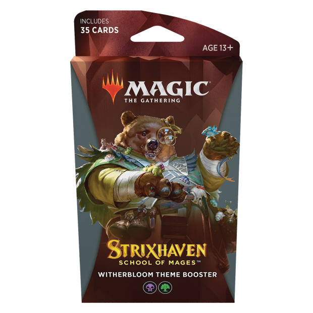 Magic The Gathering Strixhaven Witherbloom Theme Booster (Ingles)