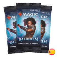 Kaldheim 3 Sobres de Cartas Draft Magic The Gathering (español)