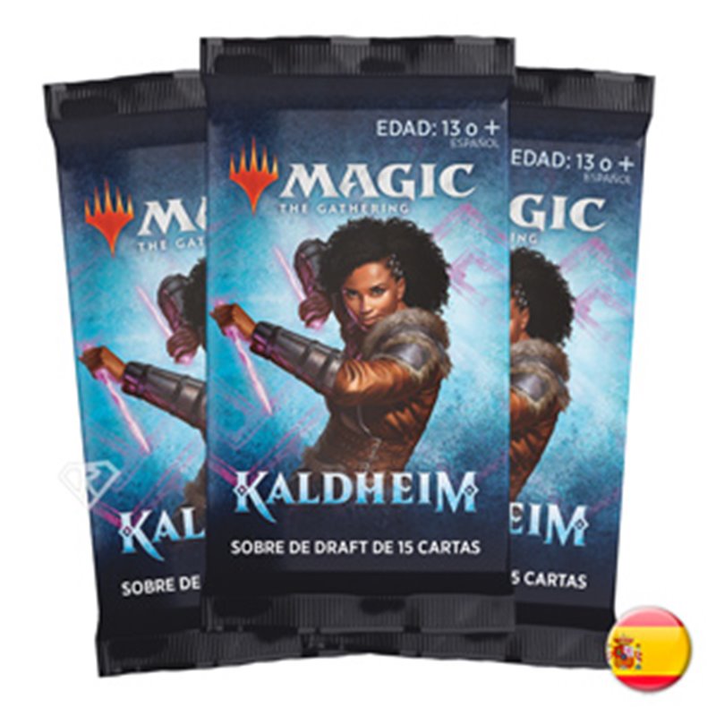 Kaldheim 3 Sobres de Cartas Draft Magic The Gathering (español)