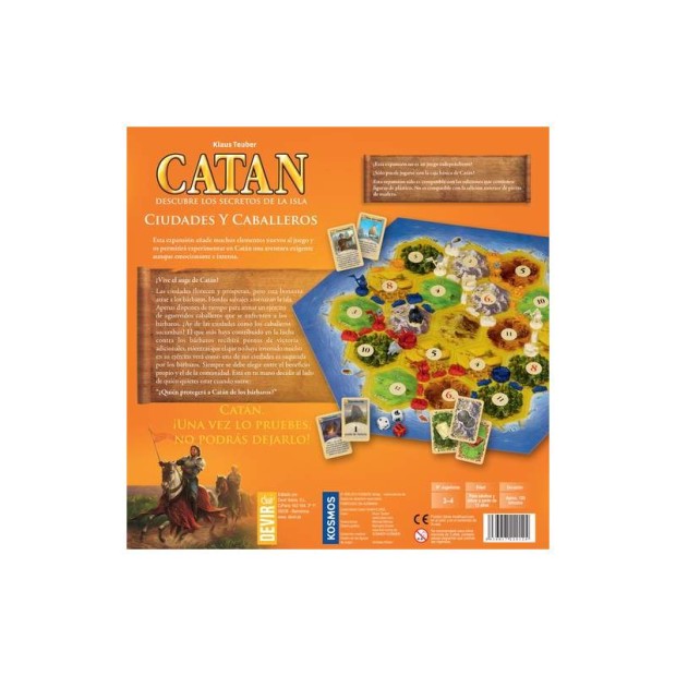 Colonos de Catan Ciudades y Caballeros