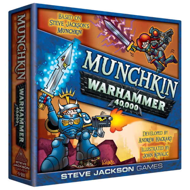 Caja Munchkin Warhammer 40k