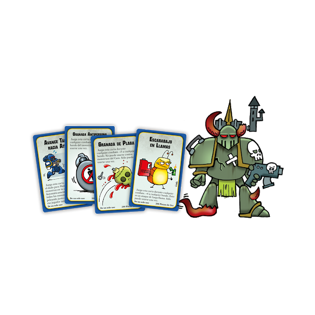 Cartas habilidades Munchkin Warhammer 40k