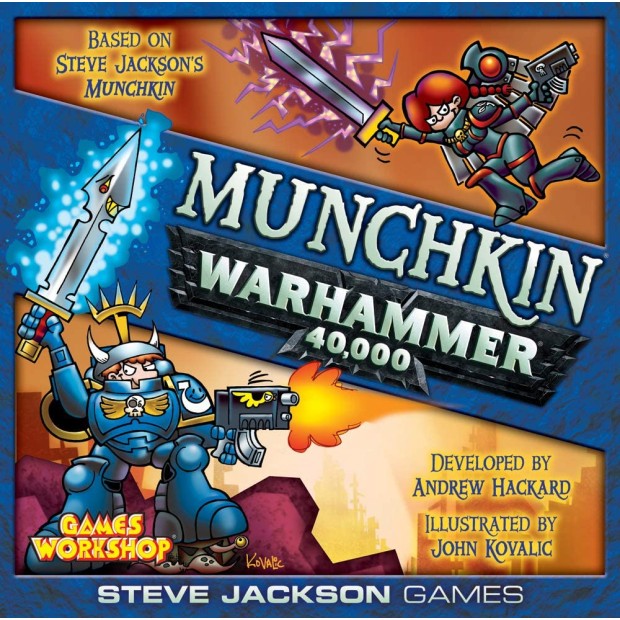 Portada Munchkin Warhammer 40k