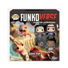 POP! Funkoverse Strategy Game - Jurassic Park 4 figuras Funko en ingles
