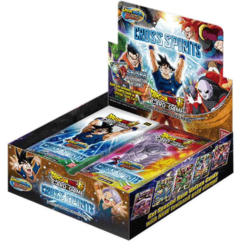 Dragon Ball Unison Warrior CROSS SPIRITS Caja 24 Sobres (Inglés)