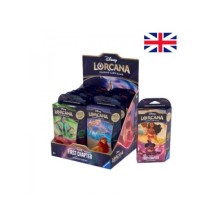 Starter Deck Display (12 unidades) Lorcana The First Chapter - Disney - Inglés - Ravensburger