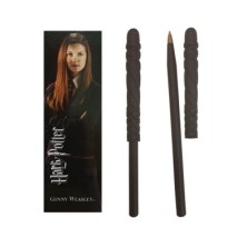 Bolígrafo Varita & Marcapáginas Ginny Weasley Harry Potter The Noble Collection.