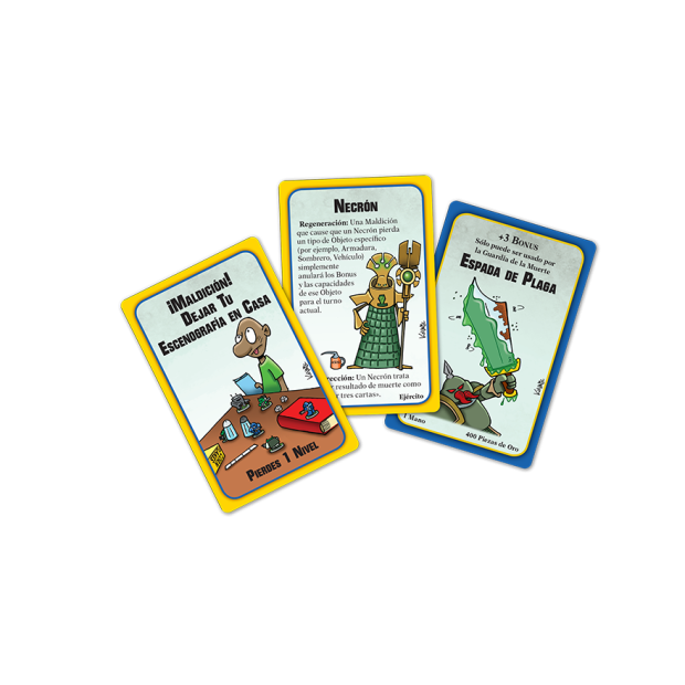 3 Cartas Munchkin Warhammer Base