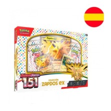 Caja de Colección 151 Zapdos EX BOX OVERSIZE CARD Español. Pokemon TCG