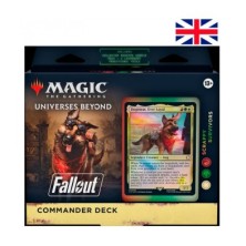 Commander Display 4 Decks Fallout Inglés - Magic The Gathering