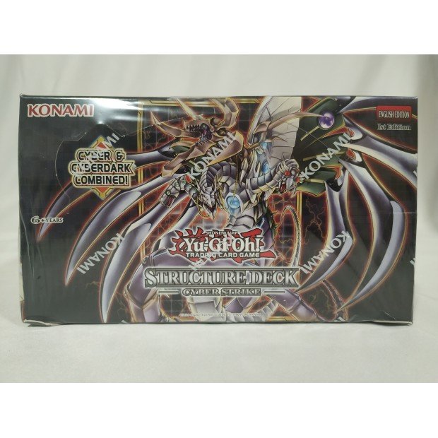 Yu-Gi-Oh! Structure Deck Display Cyber Strike (8 Decks) (Ingles) 