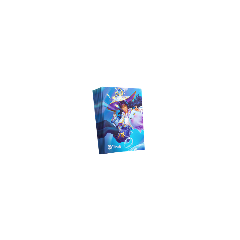 Gamegenic Art Sleeves - Altered TCG - Akesha - Grijs - 50 Hoesjes - Officieel Gelicentieerd - Full-color Bedrukt - Standaardformaat - Beschermt Tegen Krassen En Vouwen
