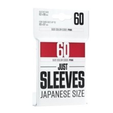 Just Sleeves Japanese Size Red (60)