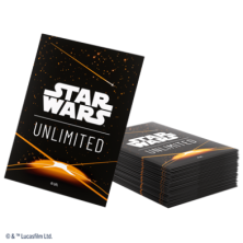 SW: Unlimited Art Sleeves Card Back Orange