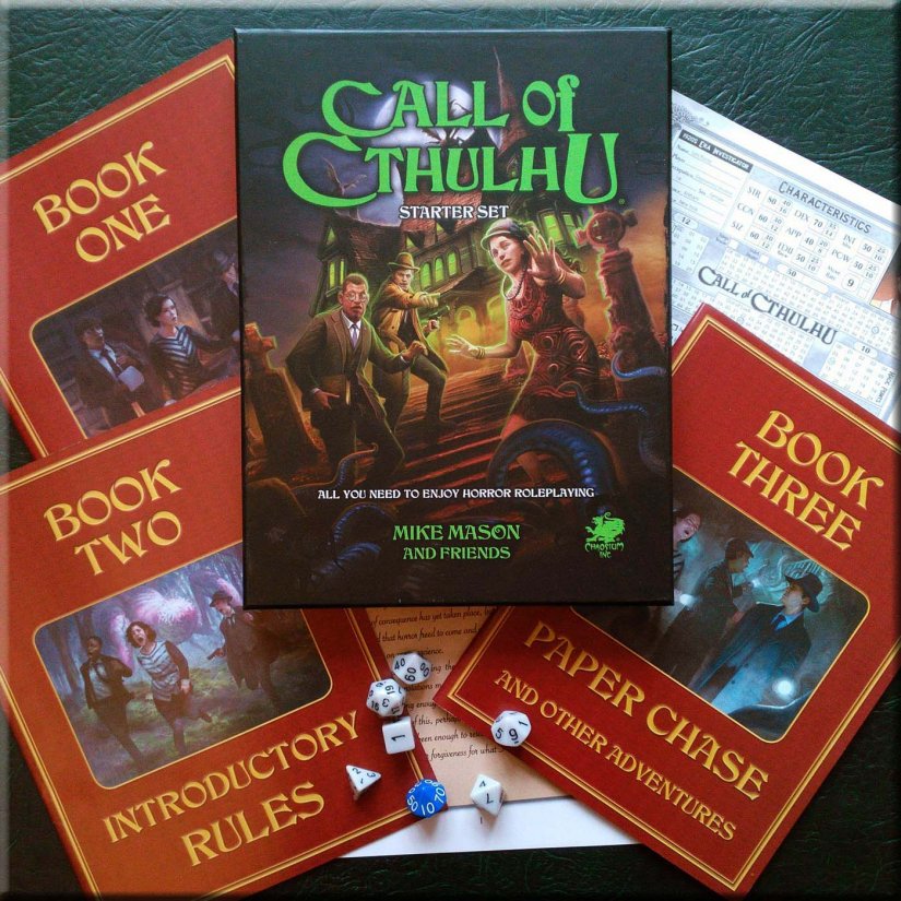 Jeu de société - Call of Cthulhu Starter Set (English version