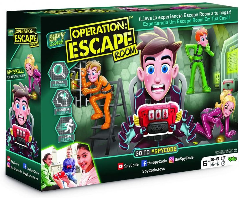 Juguete - Juego de Mesa - Operation Escape Room – Gamer 4 Ever